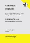 Buchcover GI Edition Proceedings Band 192 Informatik 2011