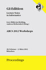 Buchcover GI Edition Proceedings Band 200 ARCS 2012