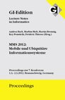 Buchcover GI Edition Proceedings Band 202 MMMS 2012 - Mobile und Ubiquitäre Informatiossysteme