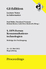 Buchcover GI Edition Proceedings Band 203 5. DFN-Forum Komunikationstechnologien
