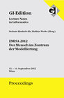 Buchcover GI Edition Proceedings Band 206 EMISA 2012 - Der Mensch im Zentrum der Modellierung