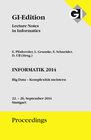 Buchcover GI Edition Proceedings Band 232 - Informatik 2014 - 44. Jahrestagung der Gesellschaft für Informatik