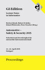 Buchcover GI Edition Proceedings Band 240 - Automotive - Safety & Security 2015