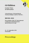 Buchcover GI Edition Proceedings Band 270 BIOSIG 2017 Proceedings of the 16th International Conference of the Biometrics Special I