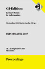 Buchcover GI Edition Proceedings Band 275 INFORMATIK 2017