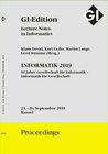 Buchcover GI Edition Proceedings Band 294 INFORMATIK 2019