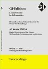 Buchcover GI Edition Proceedings Band 304 "40 Years EMISA"
