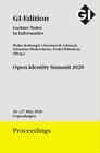 Buchcover GI Edition Proceedings Band 305 Open Identity Summit 2020