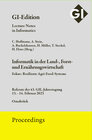 Buchcover GI Edition Proceedings Band 330 Informatik in der Land-, Forst- und Ernährungswirtschaft