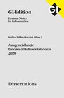 Buchcover GI LNI Dissertations Band 21 - Ausgezeichnete Informatikdissertationen 2020