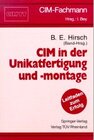Buchcover CIM in der Unikatfertigung und -montage