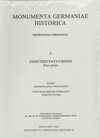Buchcover Diocesis Pataviensis (Regio Bavarica. Regio Austriaca nunc Lentiensis)