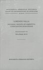 Buchcover Lorenzo Valla, De falso credita et ementita Constantini donatione