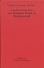 Buchcover Gelehrte Gutachten und königliche Politik im Templerprozeß