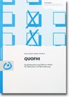 Buchcover QUOFHI - Qualitätssicherung Offener Hilfen für Menschen mit Behinderung