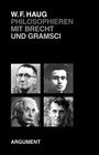 Buchcover Philosophieren mit Brecht und Gramsci