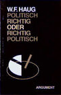 Buchcover Politisch richtig oder richtig politisch