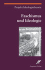 Buchcover Faschismus und Ideologie