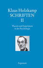 Buchcover Theorie und Experiment in der Psychologie