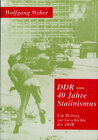 Buchcover DDR - 40 Jahre Stalinismus
