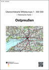 Buchcover Karte von Ostpreußen