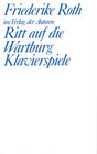 Buchcover Ritt auf die Wartburg / Klavierspiele