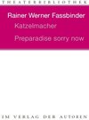 Buchcover Katzelmacher /Preparadise sorry now