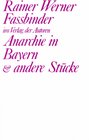 Buchcover Anarchie in Bayern und andere Stücke
