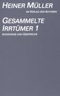 Buchcover Gesammelte Irrtümer 1