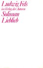 Buchcover Soliman / Lieblieb
