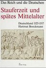 Buchcover Stauferzeit und spätes Mittelalter