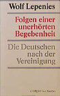 Buchcover Folgen einer unerhörten Begebenheit