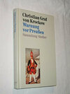 Buchcover Warnung vor Preussen