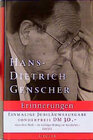 Buchcover Hans-Dietrich Genscher - Erinnerungen