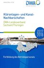 Buchcover Kläranlagen- und Kanal-Nachbarschaften 2017/2018