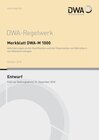Buchcover Merkblatt DWA-M 1000 Anforderungen an die Qualifikation und die Organisation von Betreibern von Abwasseranlagen (Entwurf