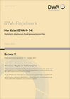 Buchcover Merkblatt DWA-M 541 Statistische Analyse von Niedrigwasserkenngrößen (Entwurf)