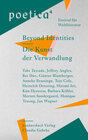 Buchcover poetica 4. Festival für Weltliteratur Beyond Identities