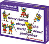 Buchcover funny stories about the world scout jamborees