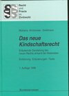 Buchcover Kindschaftsrecht