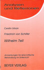 Buchcover Schiller,Friedrich - Wilhelm Tell - AR 5