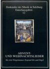 Buchcover Advent- und Weihnachtslieder für zwei Singstimmen (Sopran /Alt) und Orgel