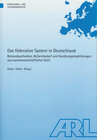 Buchcover Das föderative System in Deutschland