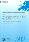 Buchcover Demographischer Wandel im Raum: Was tun wir?