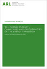 Buchcover All change please!’ – challenges and opportunities of the energy transition