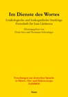 Buchcover Im Dienste des Wortes
