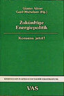 Buchcover Zukünftige Energiepolitik