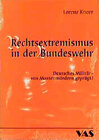 Buchcover Rechtsextremismus in der Bundeswehr