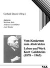 Buchcover Vom Konkreten zum Abstrakten - Leben und Werk Kurt Goldsteins (1878-1965)