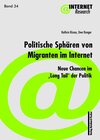 Buchcover Politische Sphären von Migranten im Internet